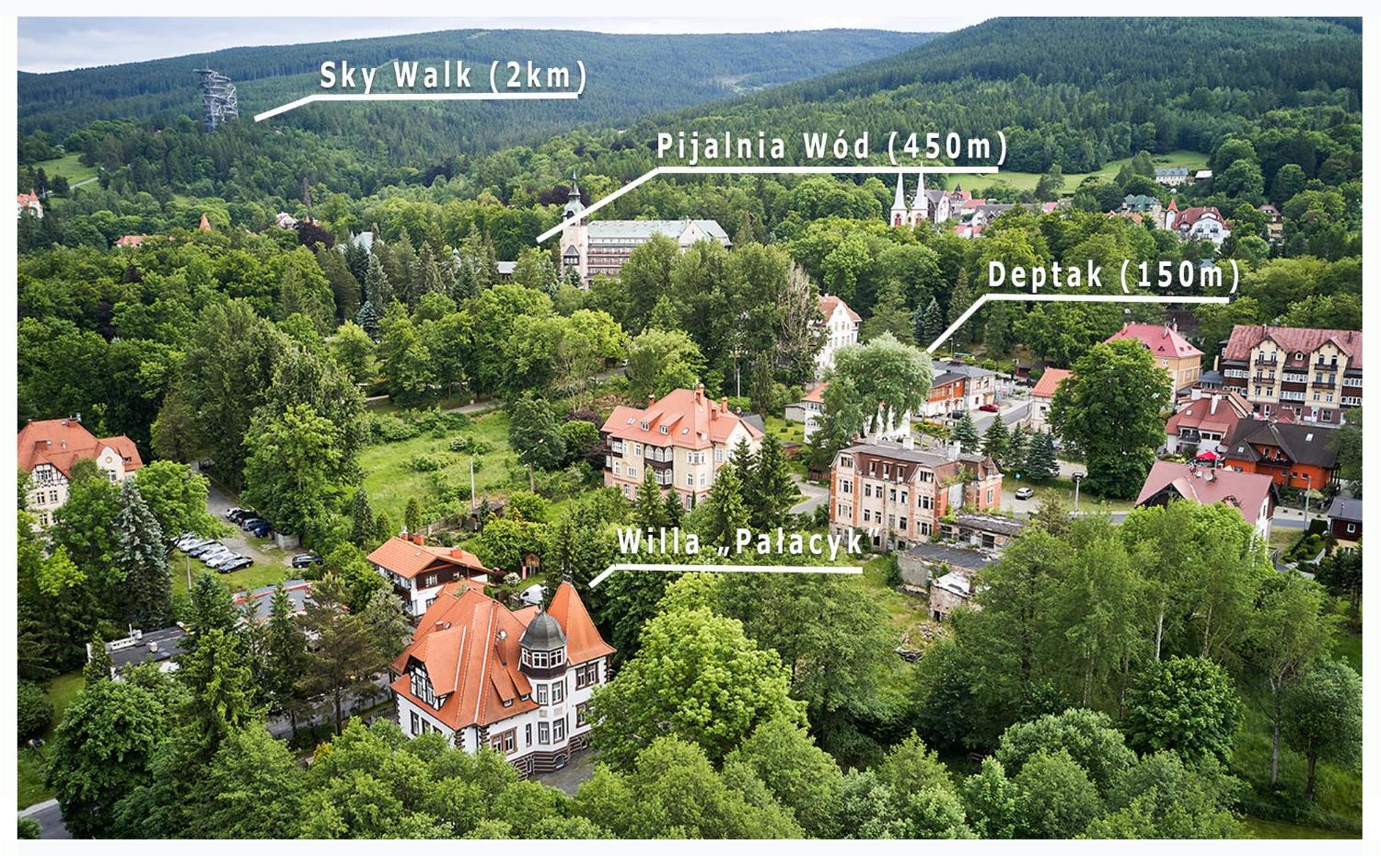 Willa Palacyk Świeradów-Zdrój Buitenkant foto